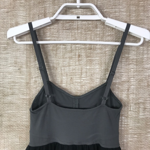 Theory Adedra Serenity Black & Gray Dress M/L - Picture 7 of 8